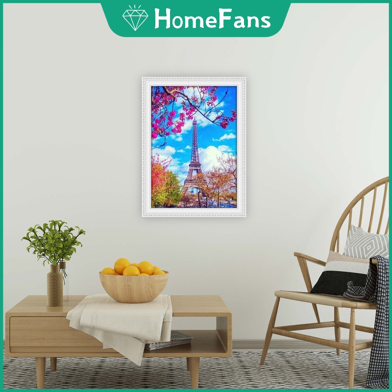 Bộ Tranh Đính Đá 5D Tự Làm 30X40cm Họa Tiết Nghệ Thuật Để Trang Trí Nhà