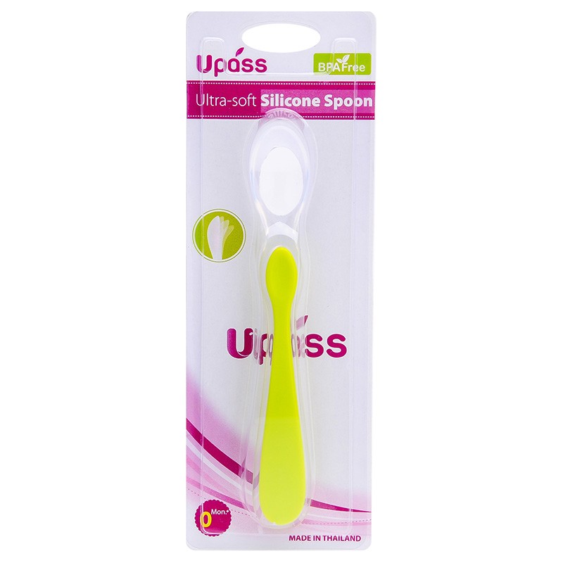 Thìa ăn dặm silicon siêu mềm Upass (Thailand) UP3019N