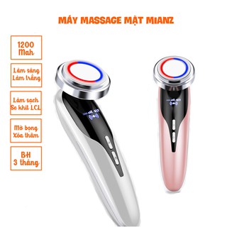 Máy massage mặt điện di tinh chất giúp làm sạch trẻ hóa làn da, kèm HDSD tiếng việt - Bảo hành 3 tháng - Kaizo Mart