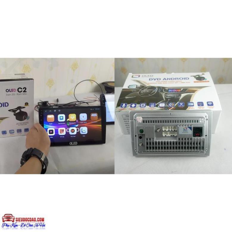 [ SALE ] [Rẻ số 1] Màn Hình Android Oled C2 Theo Xe HONDA CITY 2014-2018 .