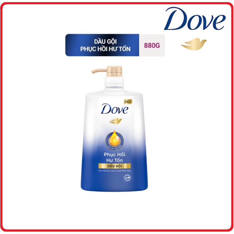 Dầu Gội DOVE Chai 880g ( Diện Mạo Mới )