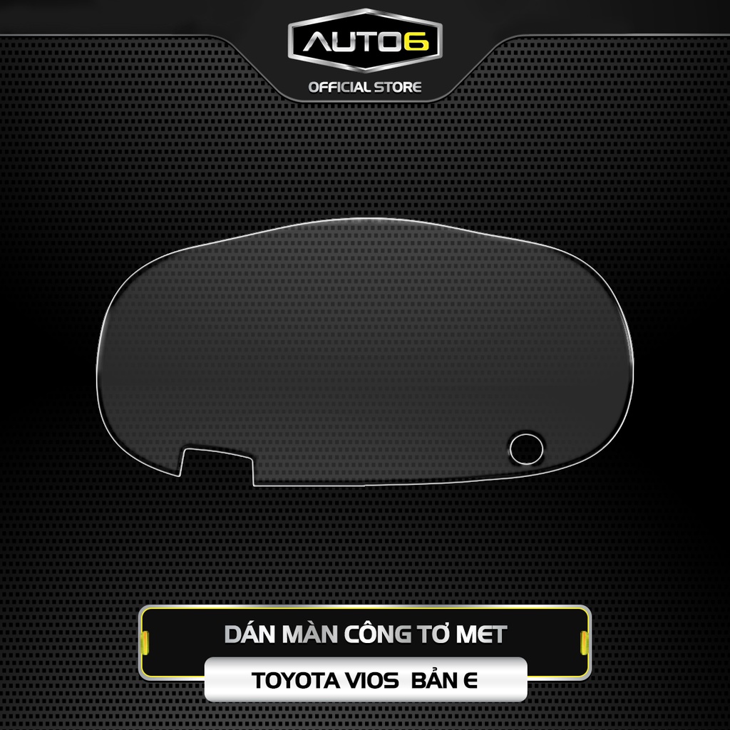 TOYOTA VIOS bản E 2019-2023: Film PPF CAO CẤP dán xe trong suốt, chống xước và che mờ nội thất ô tô - AUTO6