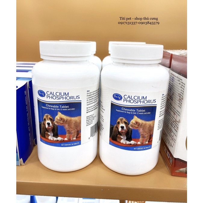 😻🐶 CALCIUM PHOSPHORUS cho thú cưng 🌺