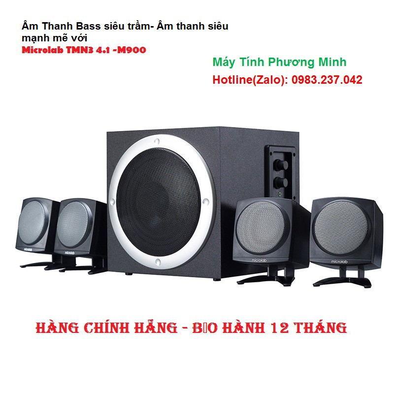 CHÍNH HÃNG Loa Microlab M900 (TMN3 4.1) - Bảo hành 12 tháng