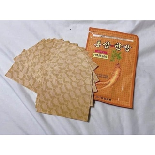 GÓI 20 MIẾNG Cao Dán Hồng Sâm HIMENA Hàn Quốc