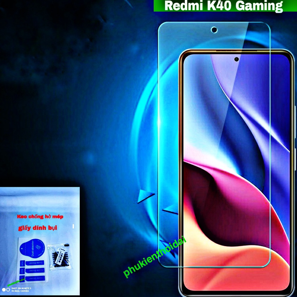 Cường lực Redmi K40 Gaming / K50 Gaming / K40 / K50 / K50 Ultra / K60 / K60 Ultra / K70 / K70 Ultra 