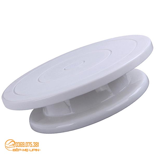 Bàn xoay làm bánh nhựa chống trượt size to 28cm