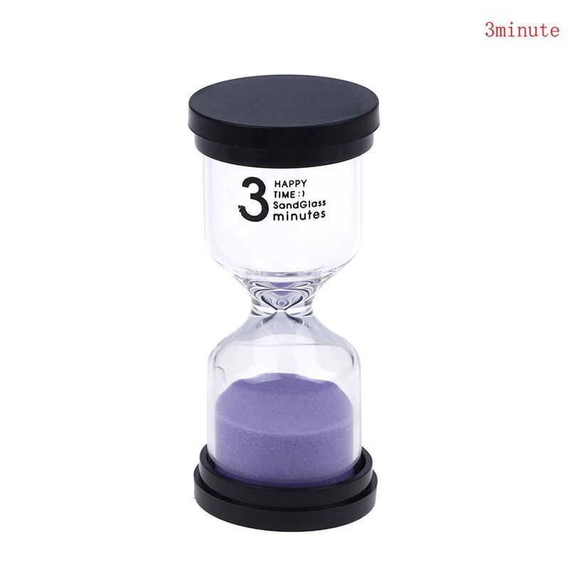 Đồng hồ cát thuỷ tinh 3 phút