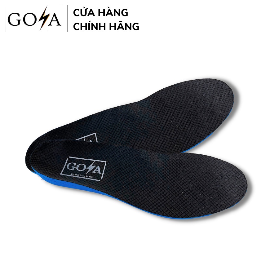 Lót Giày Thể Thao Cao Su Non Chính Hãng Goya Êm Mềm Thấm Hút Mồ Hôi Tăng Chiều Cao, Mát Xa Chân Cực Thích