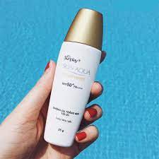 [Giao Ngay Lập Tức] Kem chống nắng Rohto Sunplay Skin Aqua Clear White UV SPF50+/PA++++ 25gr