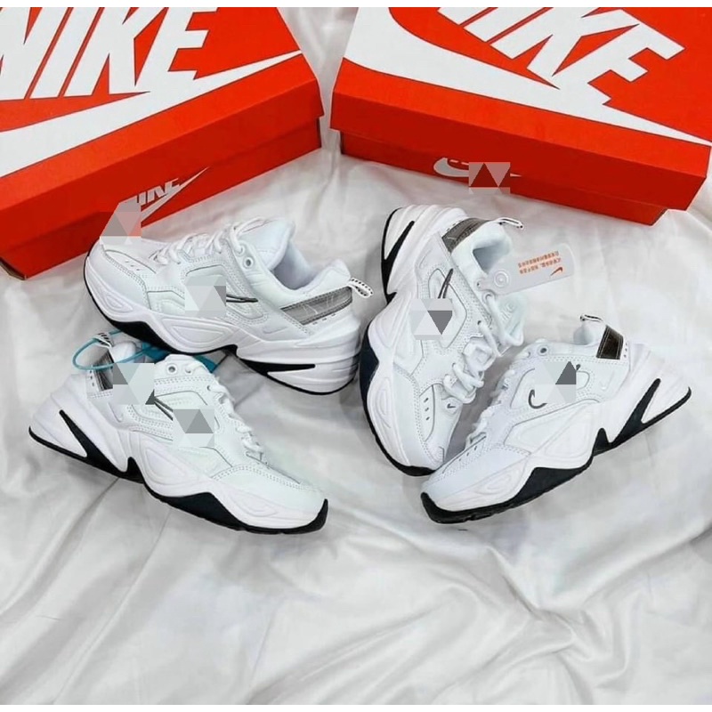 GIÀY THỂ THAO SNEAKER M2K GÓT ĐEN, M2K GÓT CAM ẢNH THẬT TỰ CHỤP SC 1:1 +FREESHIP