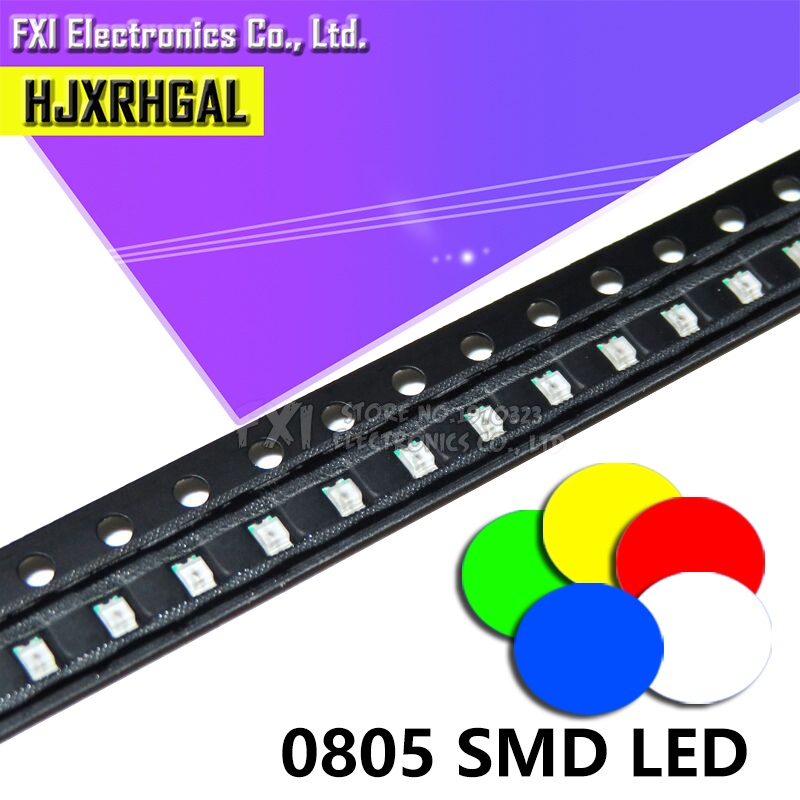 Set 100 Đi Ốt Đèn LED 0805 SMD Chuyên Dụng