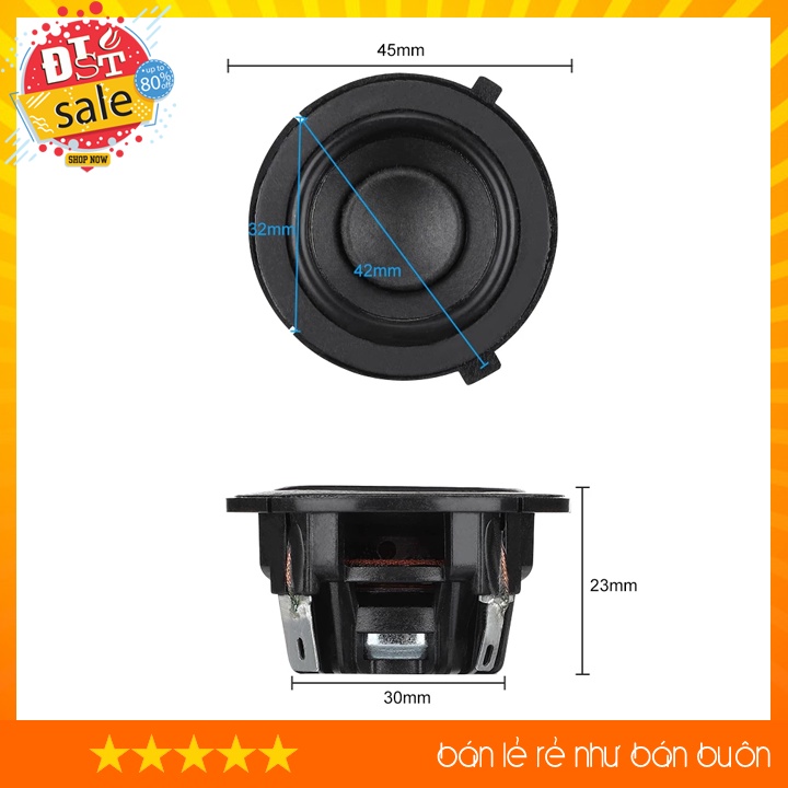 Loa toàn dải Fever boutique Đan Mạch Weifa 1.5INCH 45MM 4 Ohm 5W