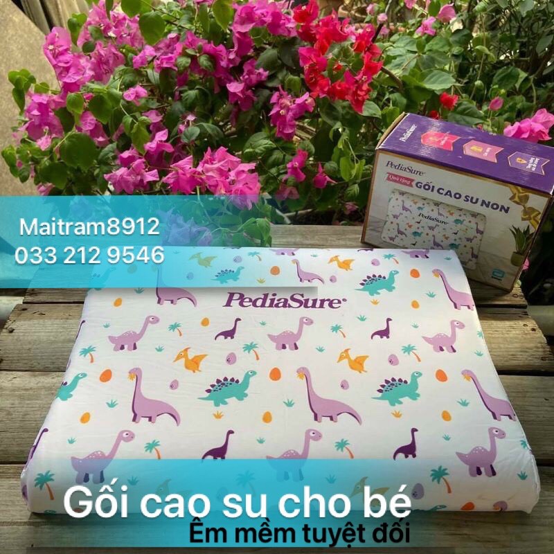 GỐI CAO SU ÊM, MỀM CHO BÉ - HÀNG KHUYẾN MÃI CAO CẤP CỦA PEDIASURE