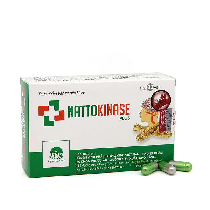 Thực phẩm bảo vệ sức khỏe Nattokinase | Natto Kinase | chống tai biến | tai biến | thuốc chống đột quỵ