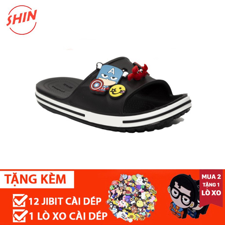 dép lê baya màu đen cross unisexFREESHIPdép lê baya hotrend BAYLE11