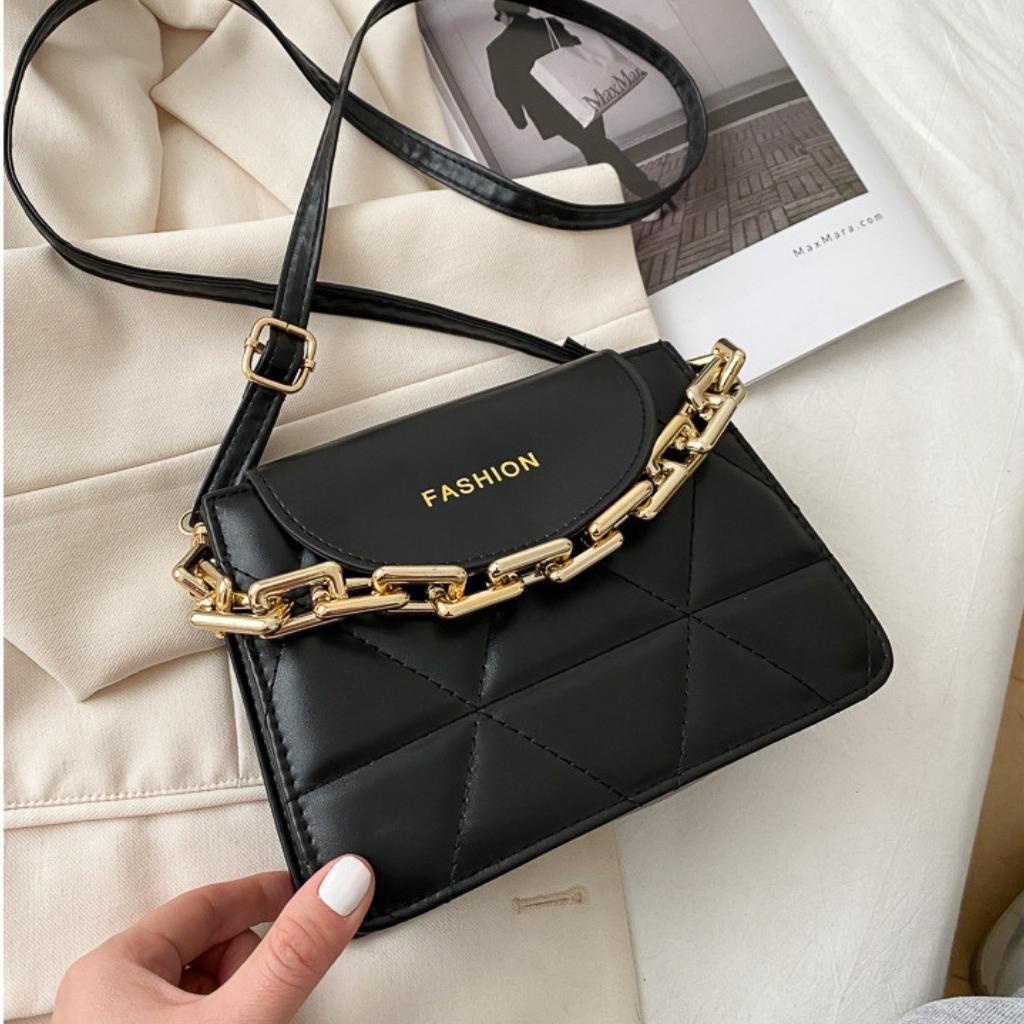 Túi xách nữ đeo chéo kẹp nách đeo vai thời trang cá tính giá rẻ dây xích to NAMI NM45