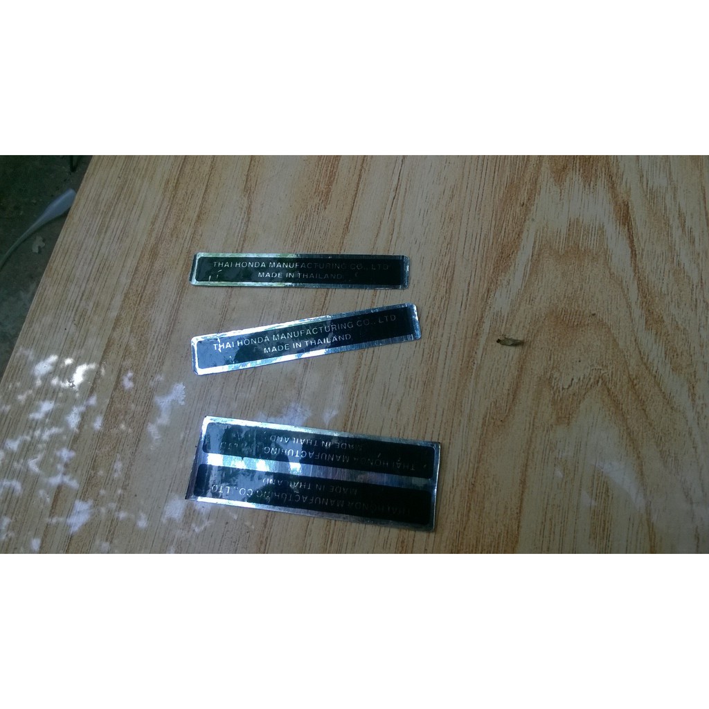 Tem dán cổ cho honda 67