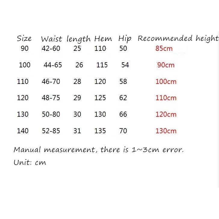 Chân Váy Xếp Ly Kiểu Công Chúa Dễ Thương Cho Bé Gái