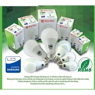 Bóng Đèn Led Rạng Đông Từ 5W - 15W [ bảo hành đổi mới 11 tháng]