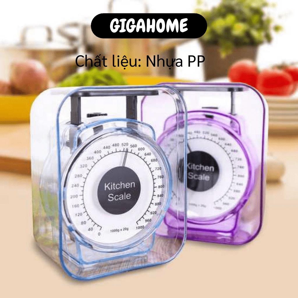 Cân Thực Phẩm GIGAHOME Cân Nhà Bếp Kitchen Độ Chính Xác Cao, Có Khay Sẵn, Tối Đa 1kg 4778