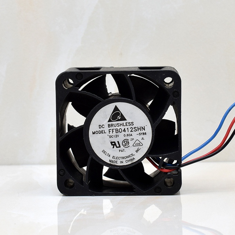 1 Quạt Tản Nhiệt Siêu Nhỏ Ffb0412 4028 4cm 12V 0.60A 40X40X28MM Cho Anminer AWP8 PSU