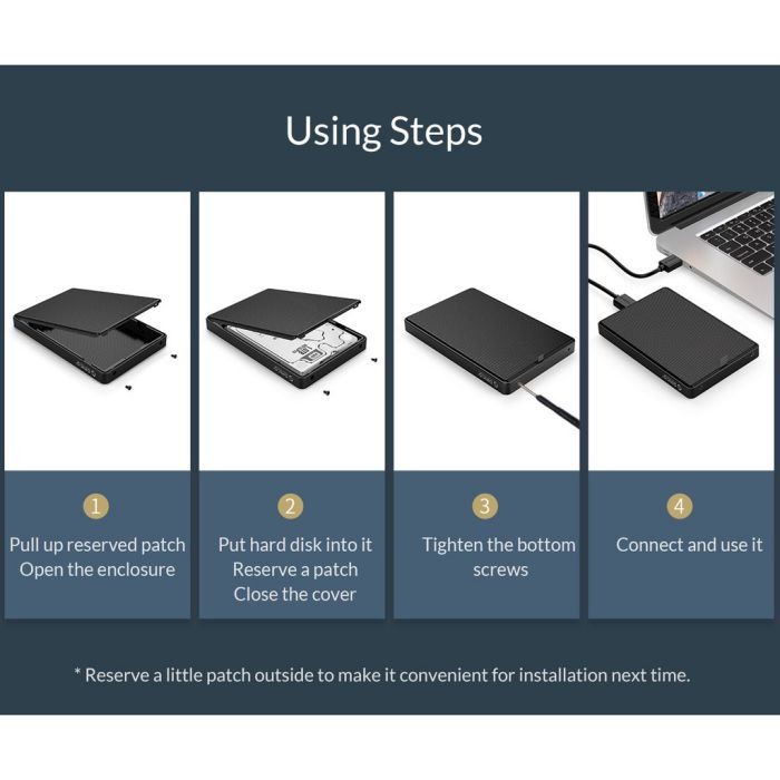 Ổ Cứng Ngoài Orico 2169u3 2.5inch Usb 3.0 Hdd | BigBuy360 - bigbuy360.vn