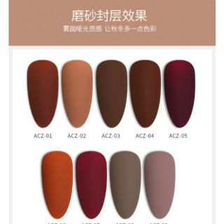 Sơn gel As chai đỏ mã ACZ