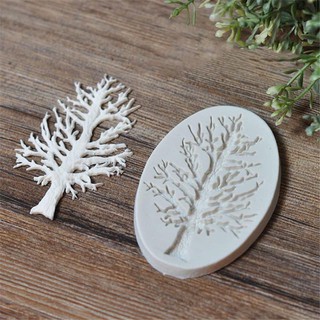 Khuôn silicon 4D hình cây thông trang trí bánh