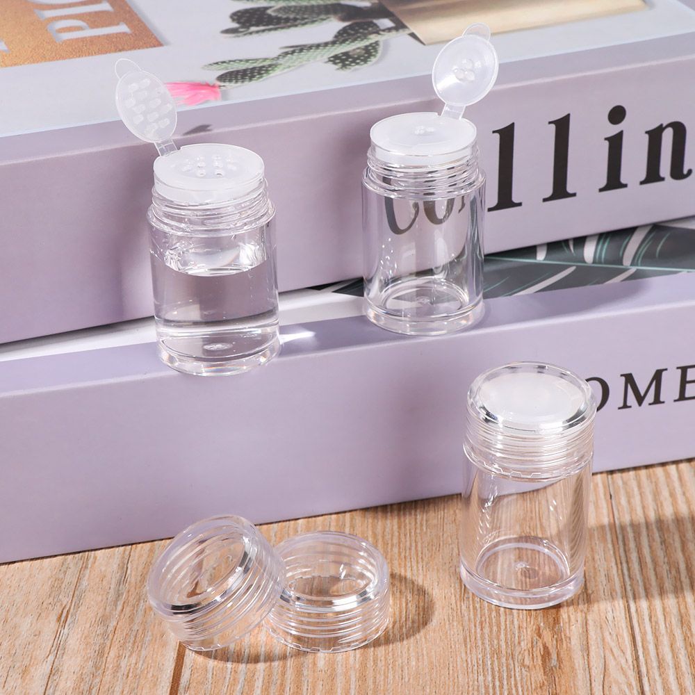 Lọ Nhựa Rỗng 10ml Có Nắp Đậy Dùng Đựng Mỹ Phẩm DIY 3 Kiểu