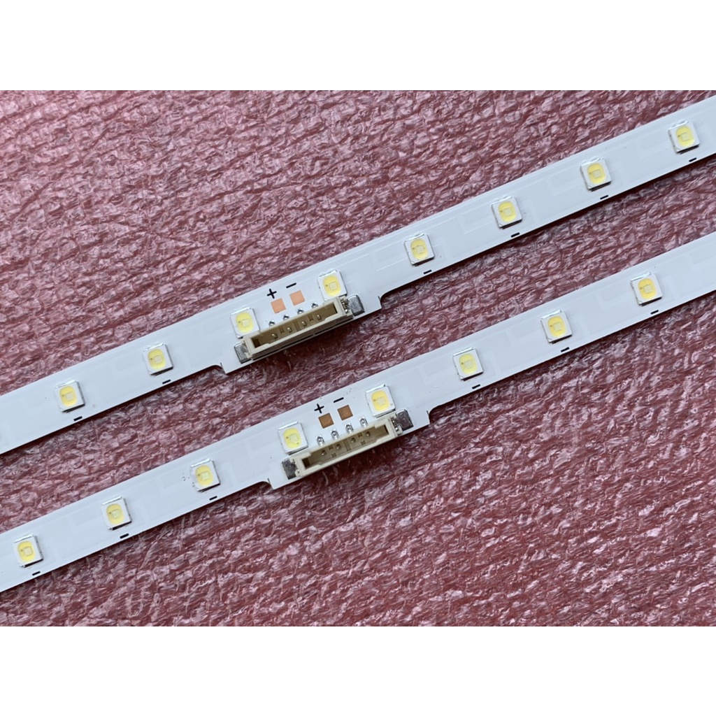 THANH LED TIVI SAMSUNG 49Q60 49Q65 MỚI 100% BỘ 2 THANH MỖI THANH 44 BÓNG 3V DÀI 53,2cm V9Q6-490SM0-R0