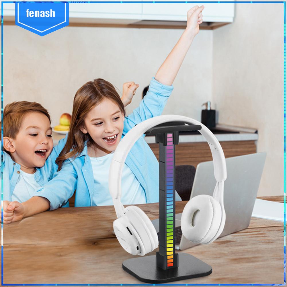 ✪Giá Đỡ Tai Nghe Chơi Game Để Bàn Có Đèn LED/USB Thiết Kế Độc Đáo Tiện Dụng