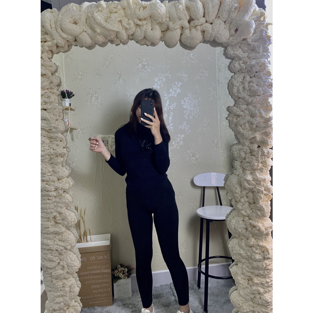 Quần legging dài nữ cạp cao nâng mông / quần legging tôn dáng 4 size bae 019 | BigBuy360 - bigbuy360.vn