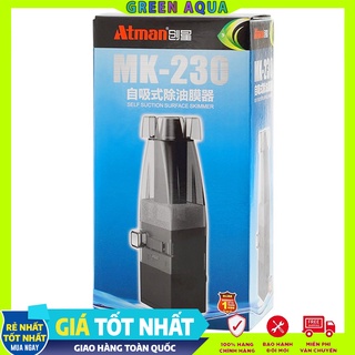 [BH 06 tháng] ATMAN - Surface Skimmer (MK-230) | Máy lọc váng làm sạch mặt nước hồ cá thủy sinh, hồ cá biển san hô
