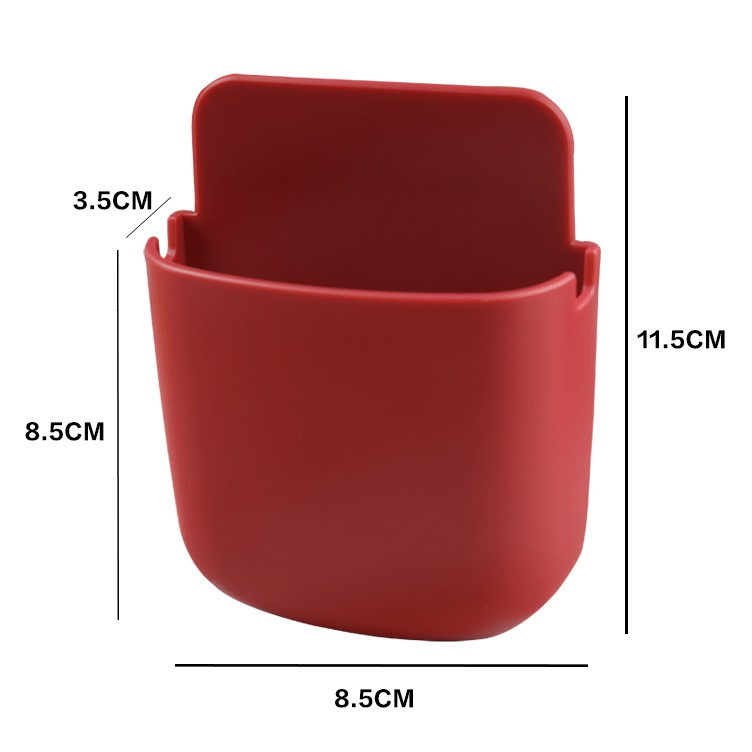 [RẺ VÔ ĐỊCH] Hộp dán tường đa năng siêu dính đựng thìa, điện thoại, điều khiển, chìa khóa - Đồ dùng, dụng cụ nhà bếp, kệ | BigBuy360 - bigbuy360.vn