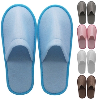 Image of Simple Slippers Men Women Hotel Travel Spa Portable Home Disposable Flip Flop