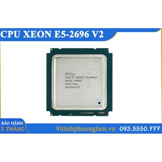 CPU xeon E5-2650V2 / E5-2670V2 / E5-2680V2 / E5-2695V2 / E5-2696V2 / E5-2697V2, Chạy Trên Main Chipset X79, Socket 2011