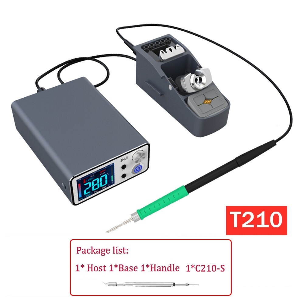 Máy hàn JC AiXun T3BS T210 kèm 1 mũi (có thể mua thêm tay T115 dùng theo nhu cầu)