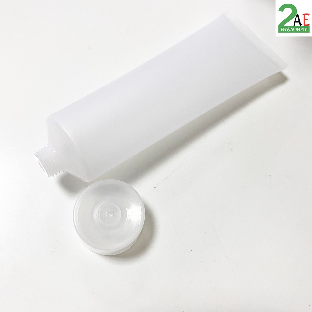 Lọ nhựa chiết mỹ phẩm dạng tuýp đựng sữa tắm dầu gội sữa rửa mặt màu trắng nhựa PP cao cấp từ 5ml đến 100ml | BigBuy360 - bigbuy360.vn