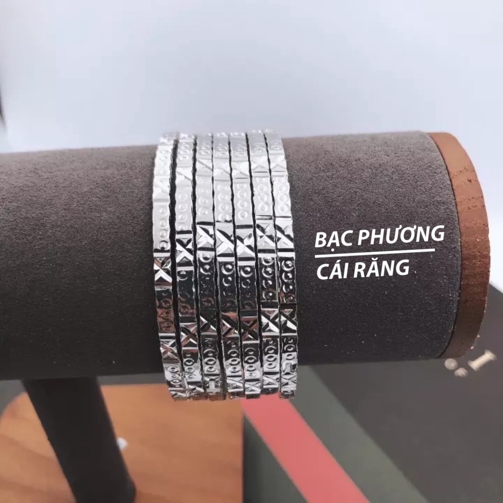 Ximen Trắng bản Vuông loai Nong không KHÓA siêu bền