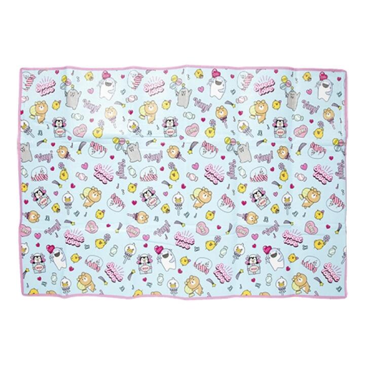 Tấm Thảm Picnic ARTBOX Hàn Quốc Loại Dày Màu Xanh Da Trời Xinh Xắn