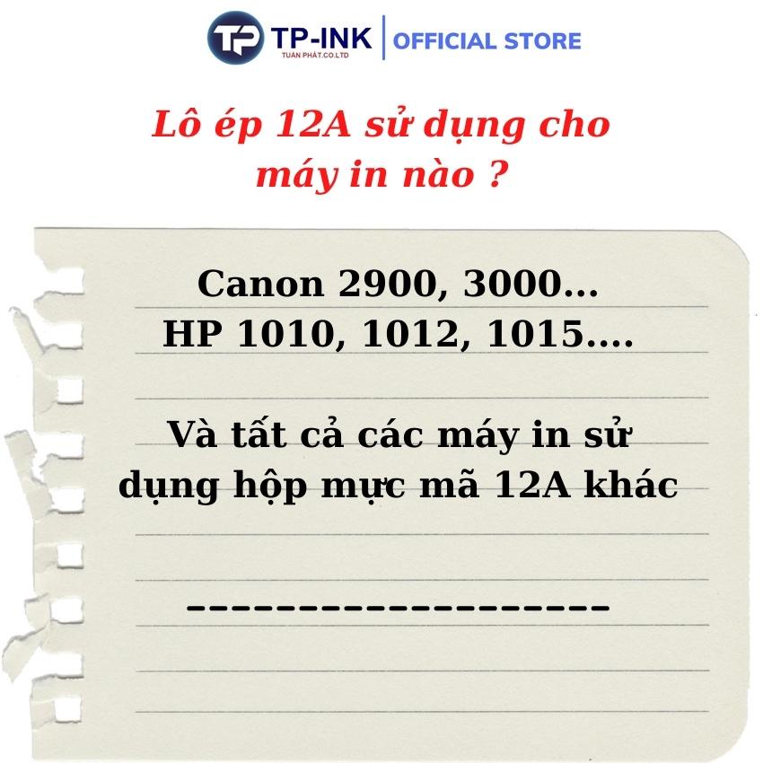 Lô ép 12A  dùng cho máy in 2900, 3000 ,1020, 1010,1102 lòng đỏ chất lượng tốt