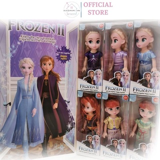 Hộp 6 Búp Bê đồ chơi Frozen 2 Disney Elsa Anna Cho Bé Gái XIAOMIMI 5589923750