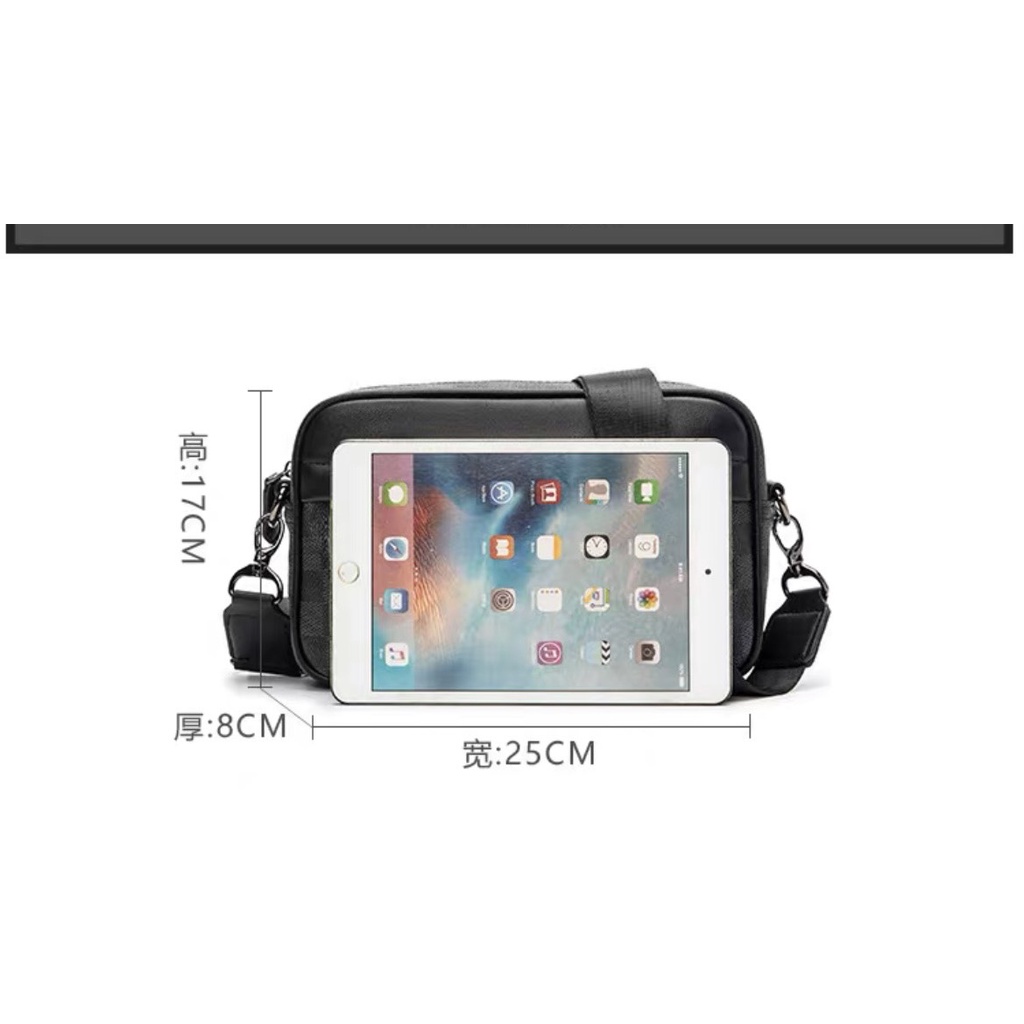 Túi đéo chéo nam thời trang da PU da mềm