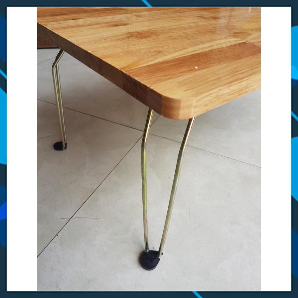 free ship Bàn gấp gỗ thịt Gỗ cao su kích thước 40*60