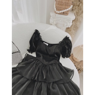 ĐẦM BABYDOLL TẦNG CỔ U