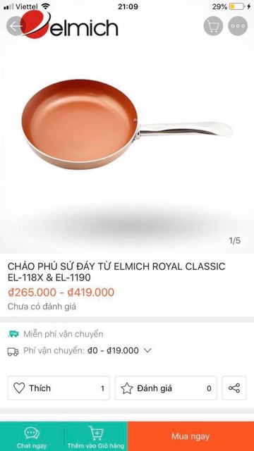 CHẢO PHỦ SỨ CHỐNG DÍNH ĐÁY TỪ ROYAL CLASSIC EMICH