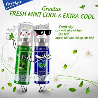 Xịt thơm miệng Green Extra - Green fresh
