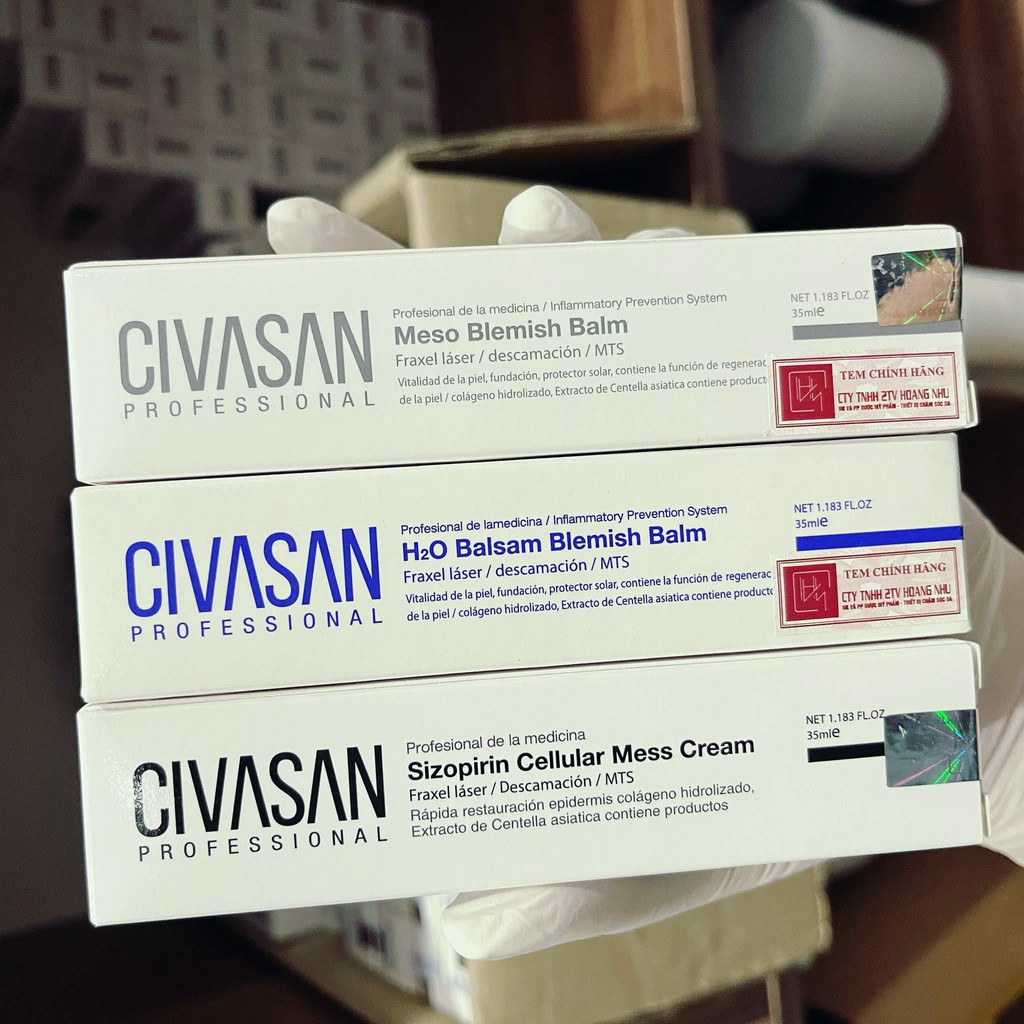 Kem dưỡng Civasan Meso Blemish Balm hồi phục tạo lớp nền siêu đẹp