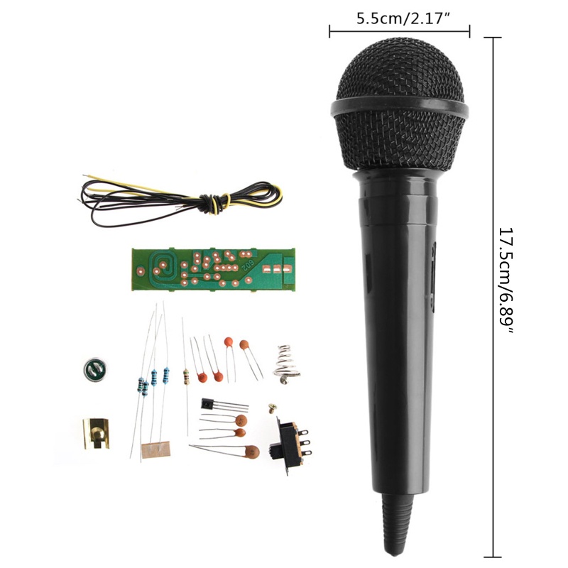 Bộ Micro Điện Tử Không Dây Hỗ Trợ Đào Tạo Âm Thanh DIY